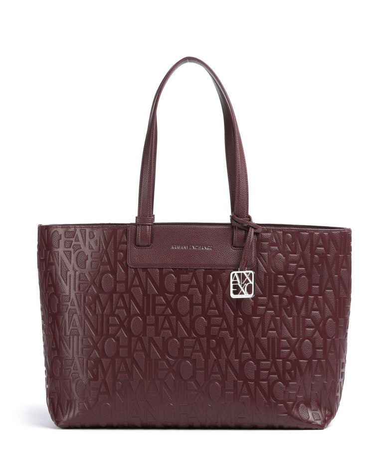 Armani Exchange Liz Monogram L Tote bag groove