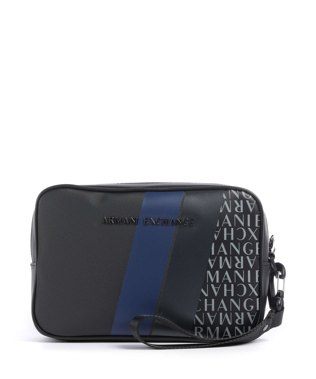Armani Exchange Dylan Toiletry bag deep navy/estate blue/deep navy shiny