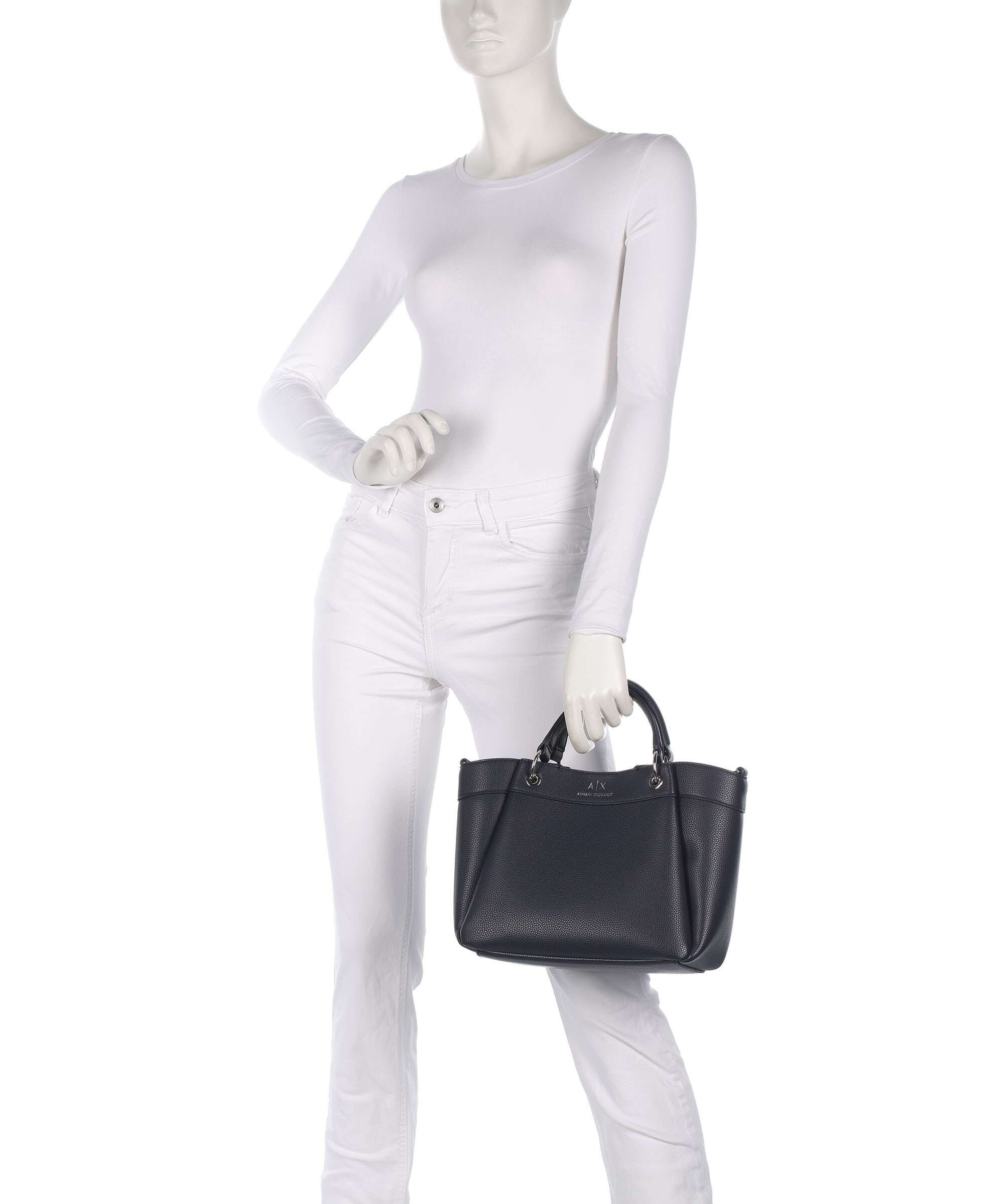 Armani Exchange Wave M Handbag sky captain