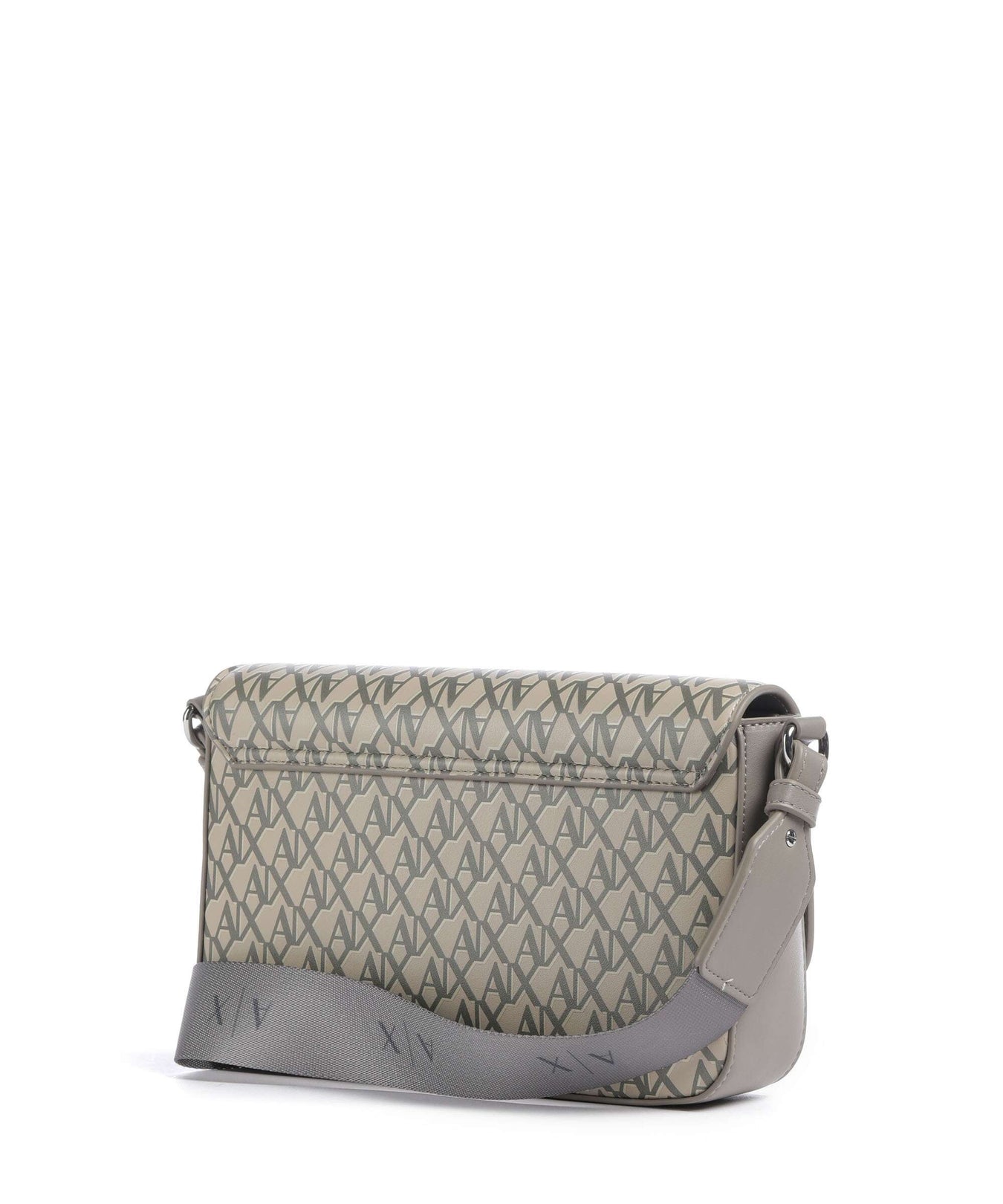 Armani Exchange Wave Monogram Crossbody bag sound sand/brown bass