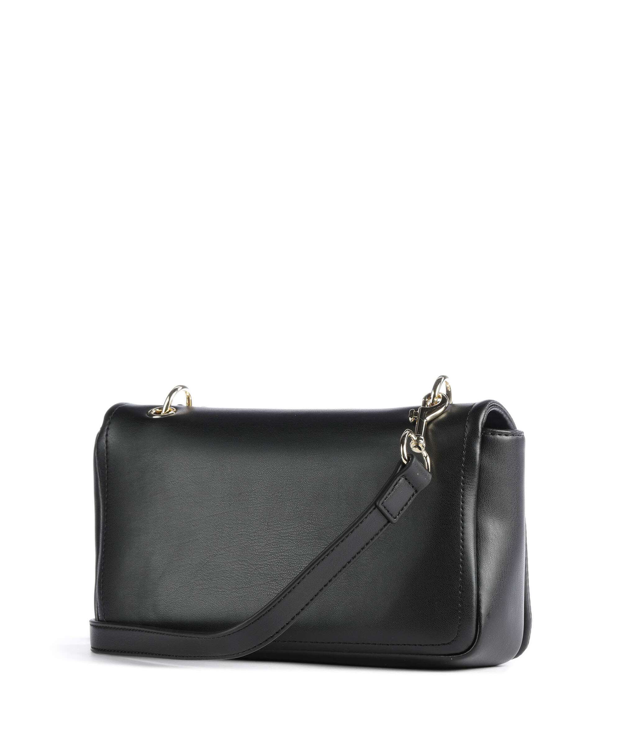 Love Moschino Strass Heart Chain Crossbody bag nero