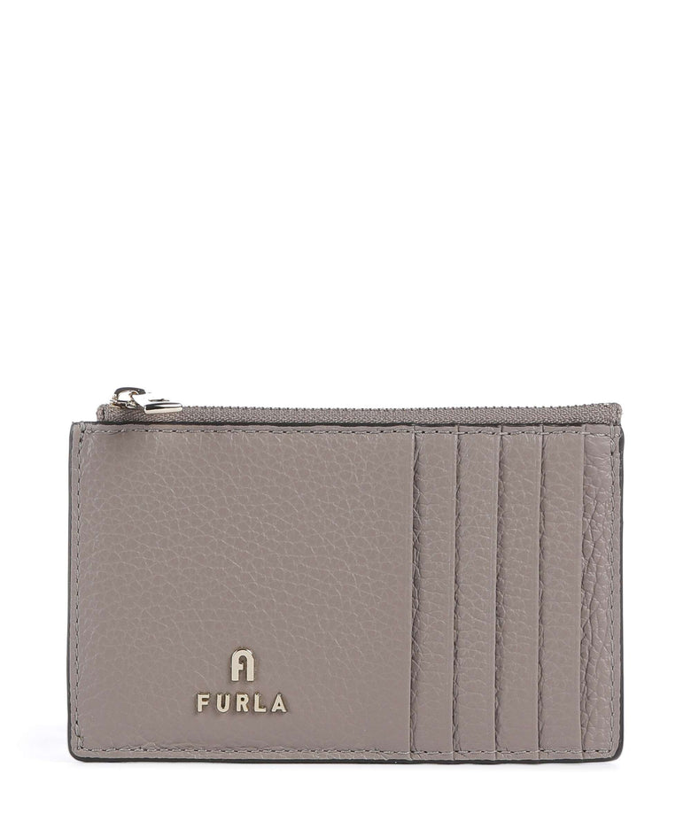 Furla Camelia M Credit card holder stucco gray
