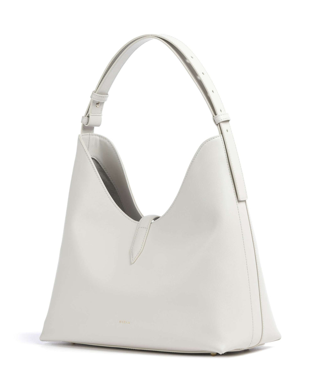 Furla Goccia M Hobo bag marshmallow