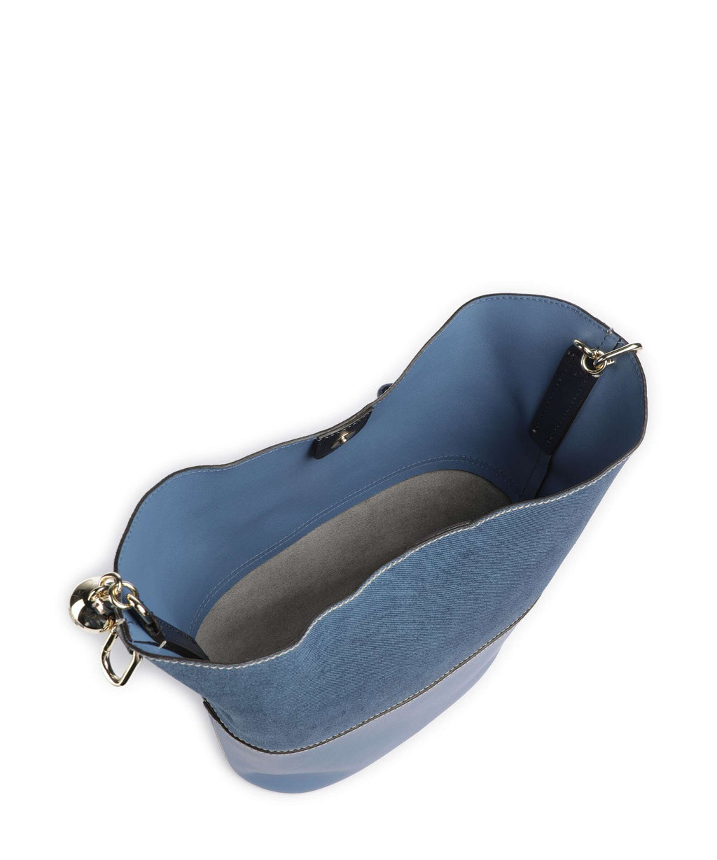 Furla Sfera S Bucket bag denim