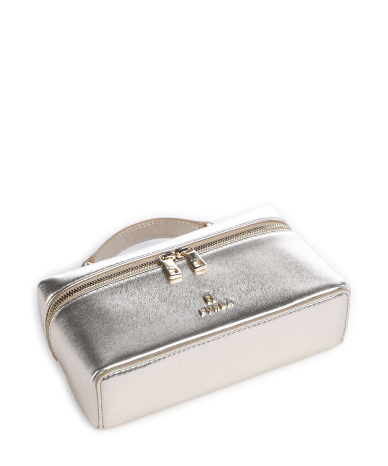 Furla Camelia Micro Crossbody bag color gold