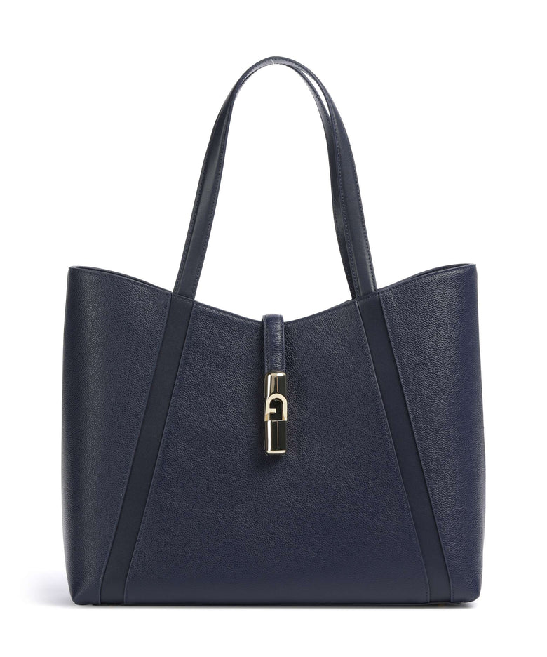 Furla Goccia L Tote bag blu reale