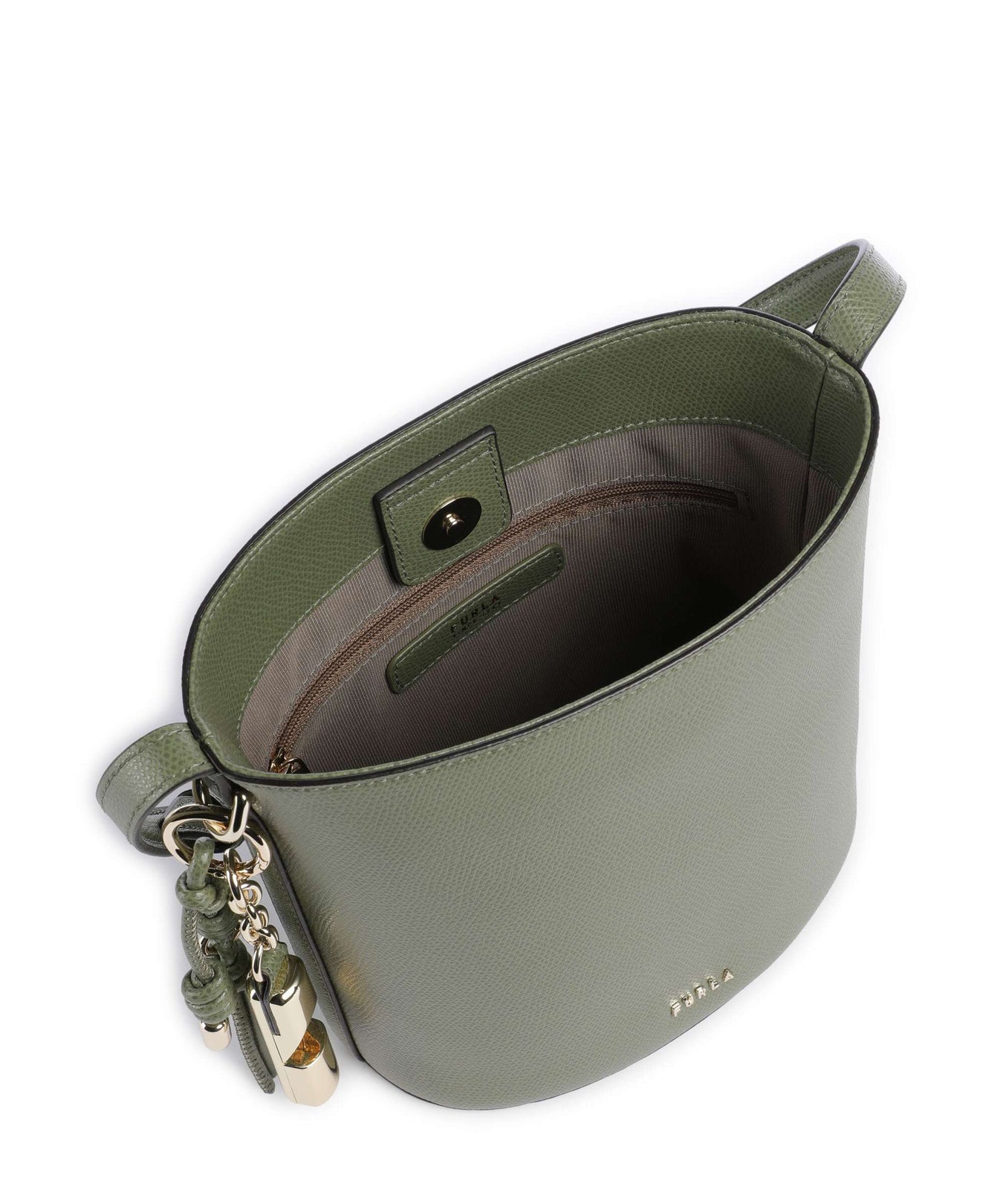 Furla Roxie Mini Bucket bag avocado