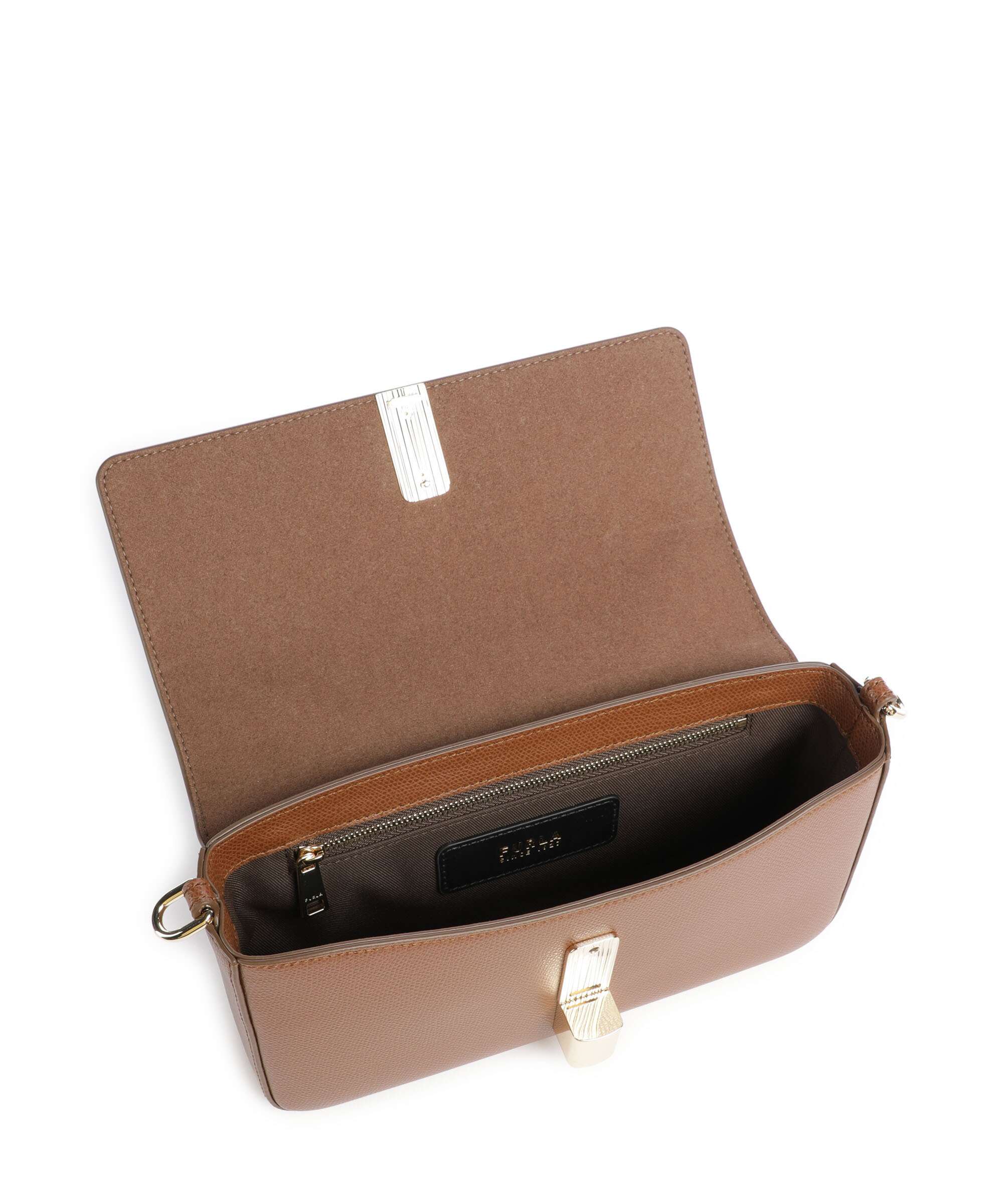 Furla Iride S Crossbody bag cognac