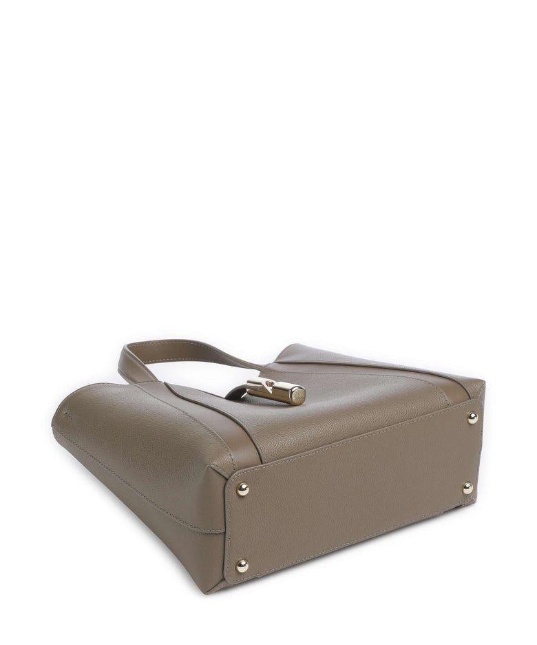 Furla Goccia S Handbag muddy gray