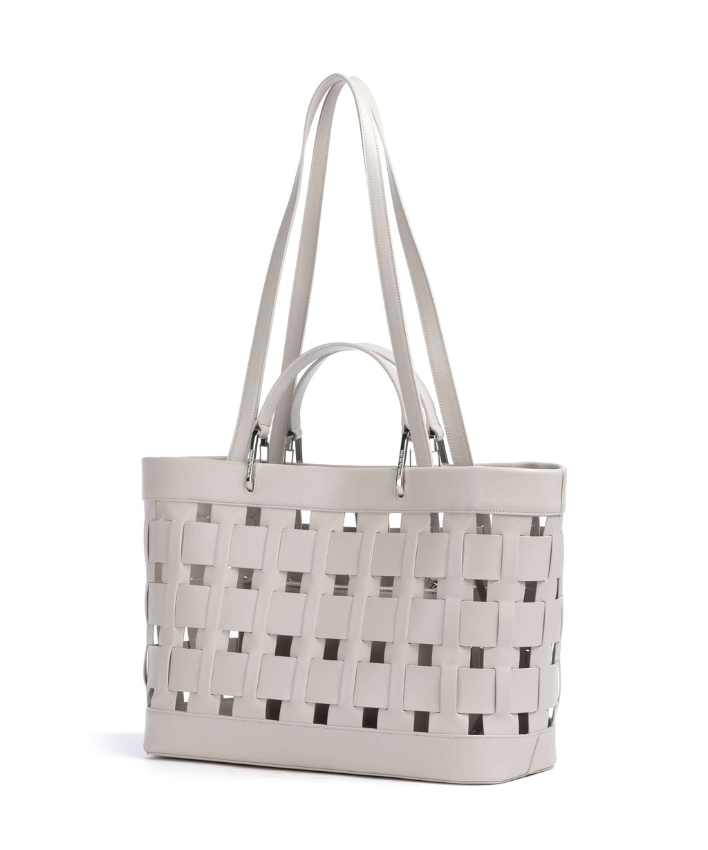 Emporio Armani My EA M Tote bag silver gray