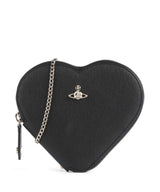 Vivienne Westwood Heart Saffiano Biogreen Sac bandoulière black
