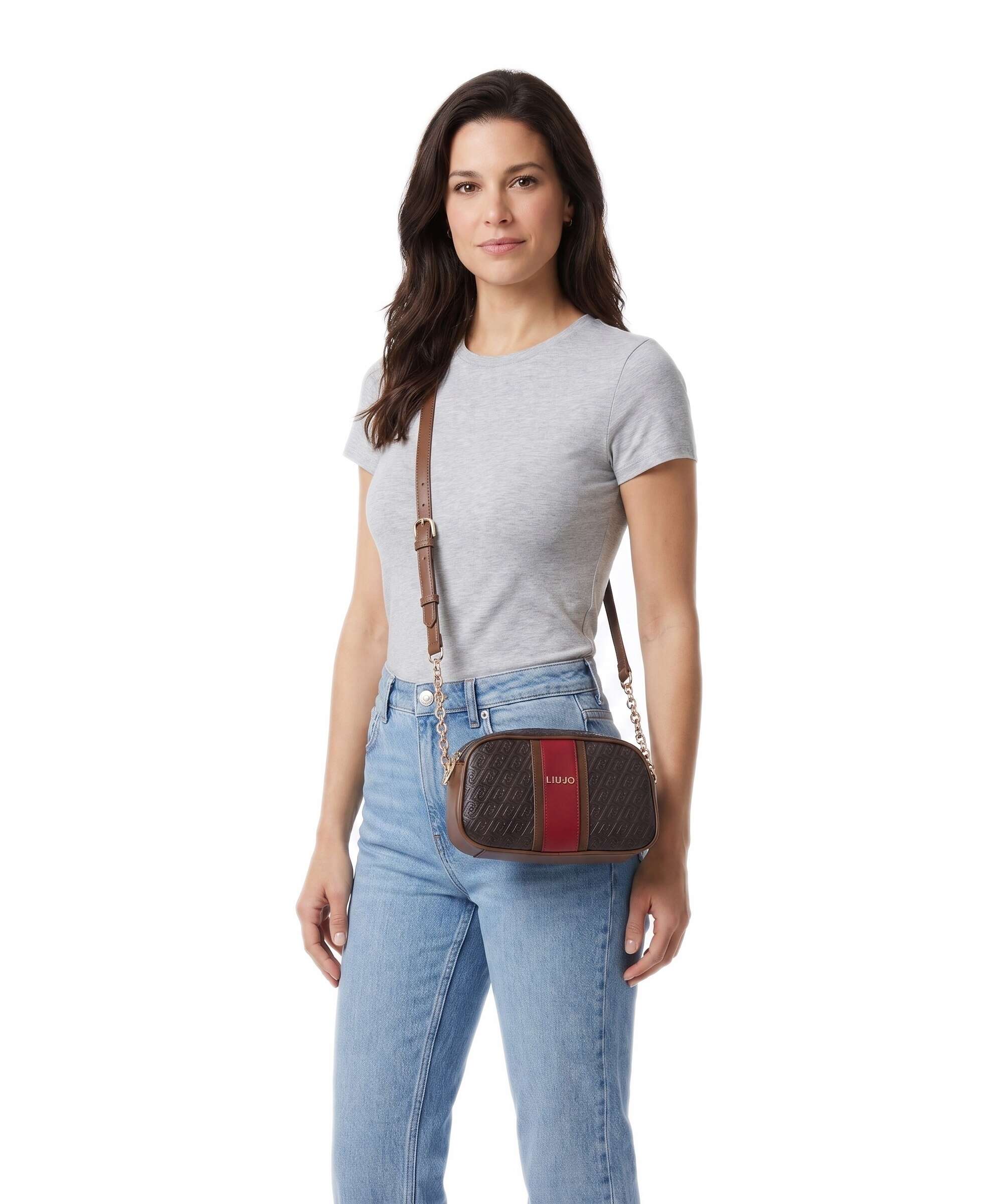 Liu Jo Ematite M Crossbody bag deep brown