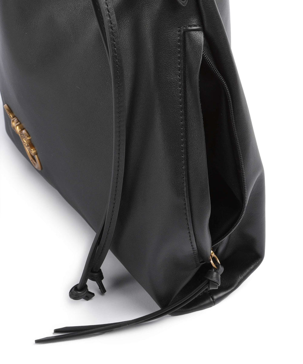 Pinko Classic Slouchy Bucket bag nero/antique gold