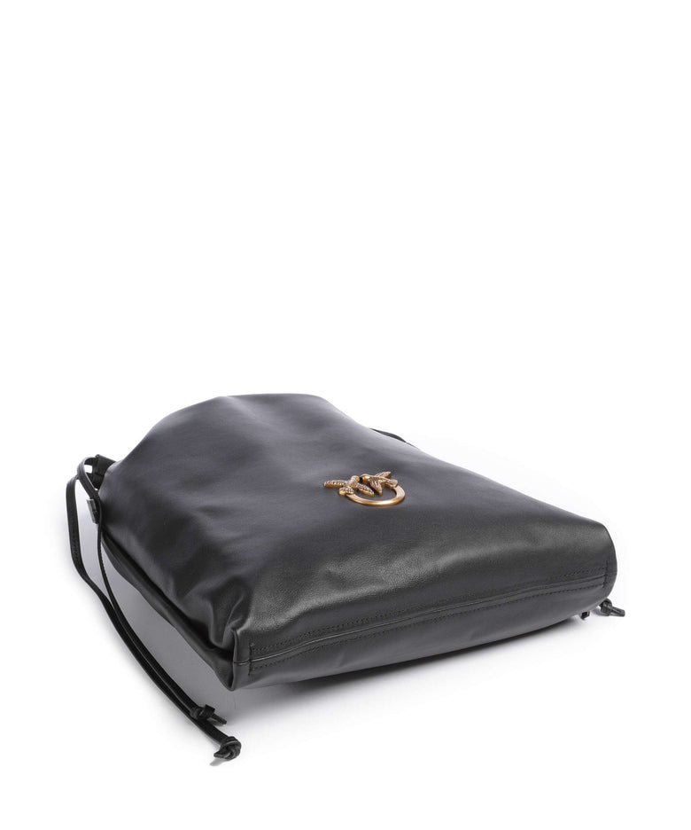 Pinko Classic Slouchy Bucket bag nero/antique gold