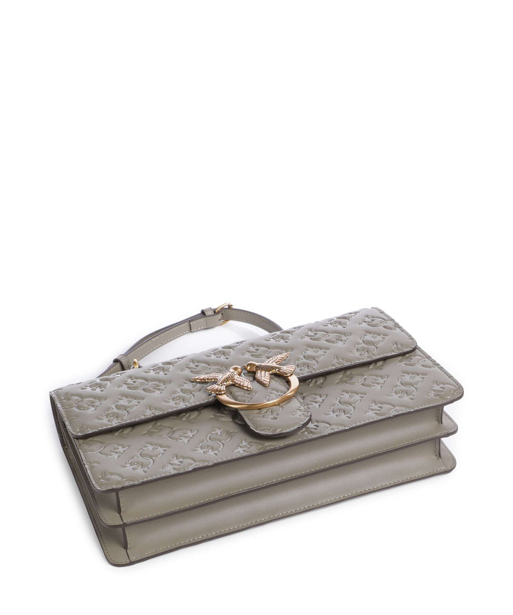 Pinko Love One Classic Shoulder bag noce/antique gold