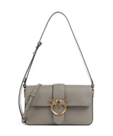 Pinko Love One Classic Slouchy Sac porté épaule noce/antique gold