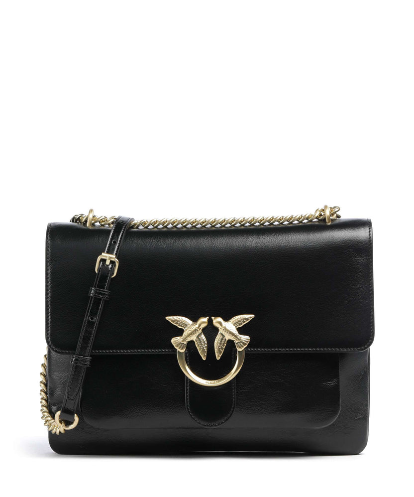 Pinko Love One Soft Big Shoulder bag nero limousine/matt gold