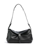 Pinko Saddle Sac porté épaule nero limousine/matt silver