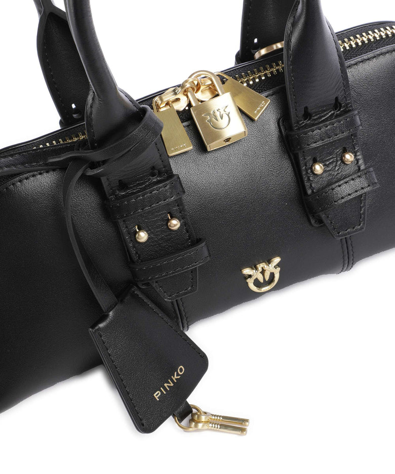 Pinko Bowling Horizontal Handbag nero limousine/matt gold