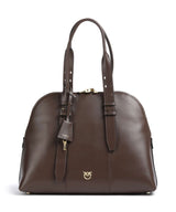 Pinko Handbag marrone castano/matt gold
