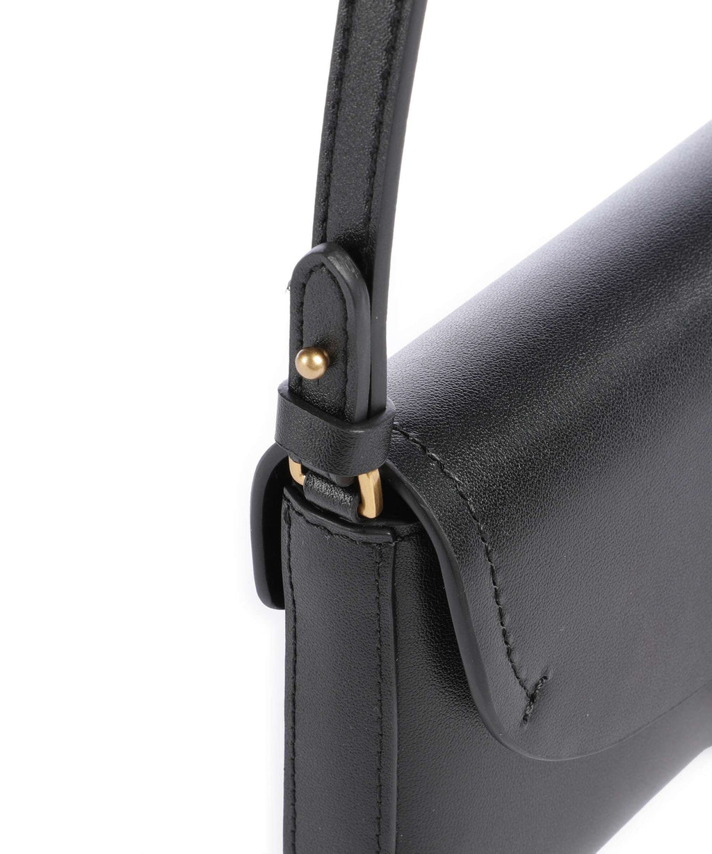 Pinko Saddle Flat Crossbody bag nero/antique gold
