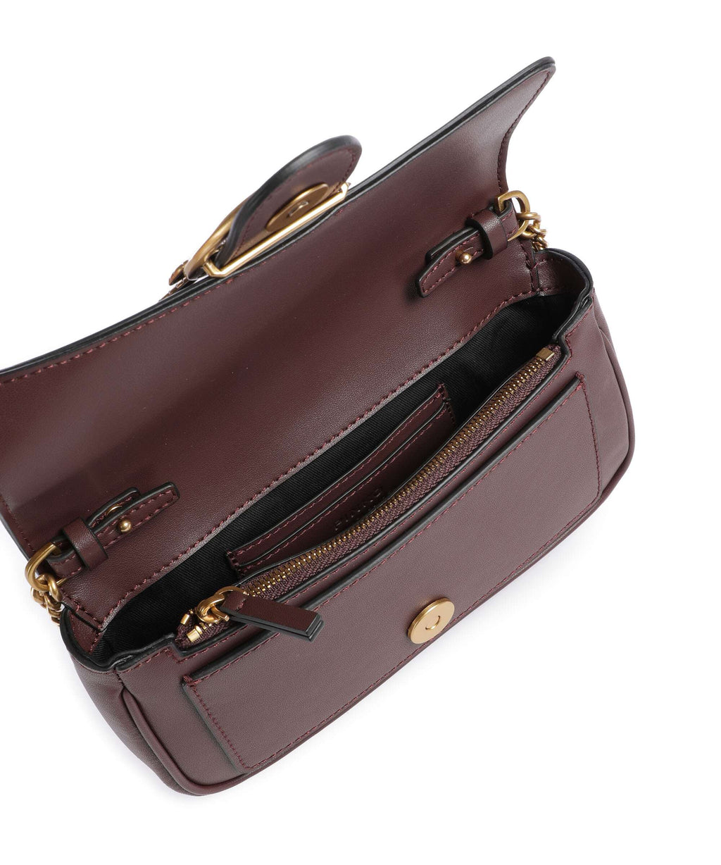 Pinko Love One Pocket Wallet cioccolato amaro/antique gold