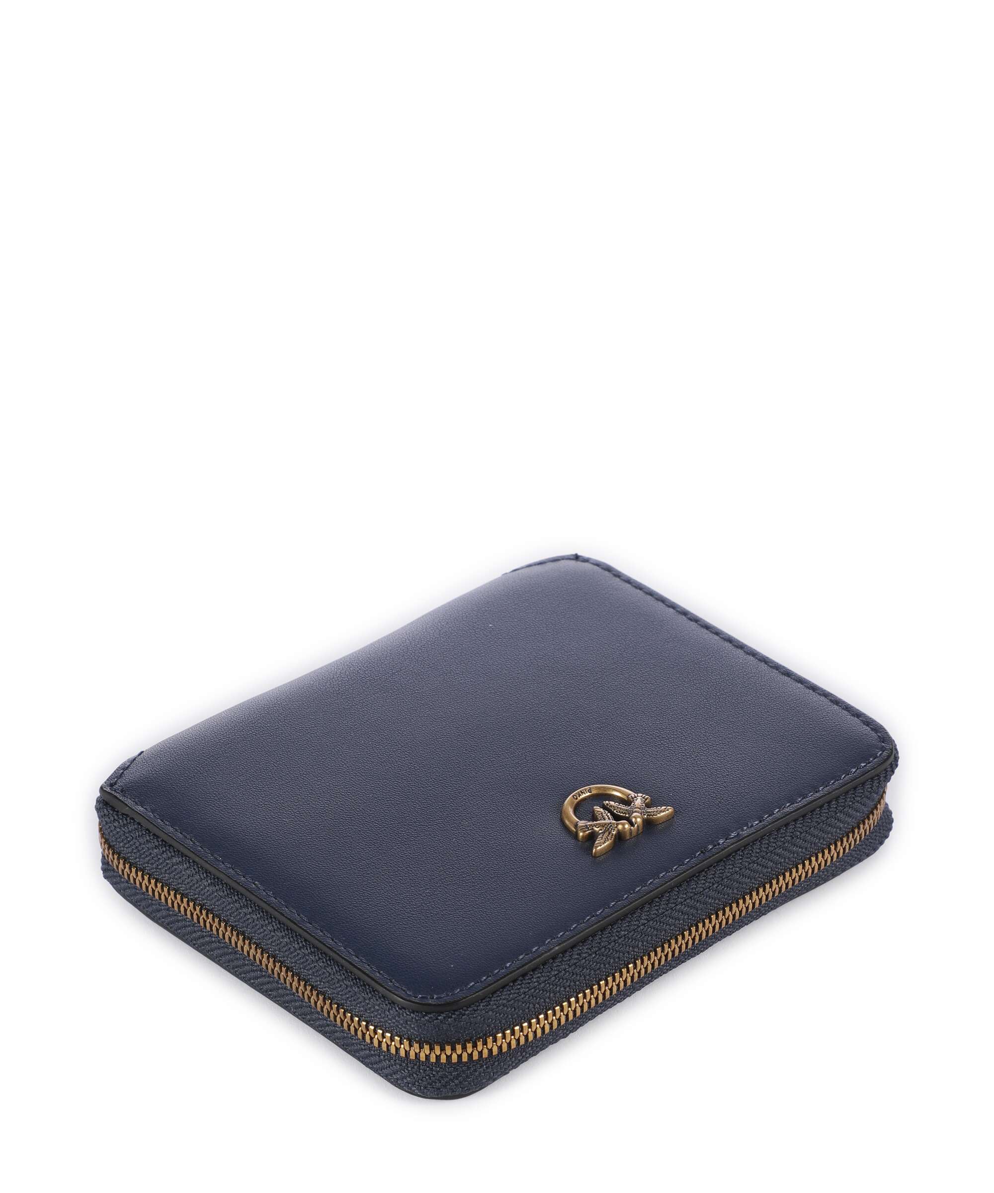 Pinko Taylor Wallet blu indaco ombroso/antique gold
