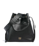 Pinko Secchiello Classic Sac seau nero/antique gold