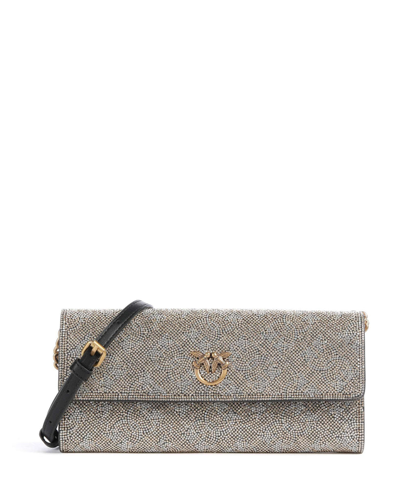 Pinko Love Tiny Birds Crossbody bag oro/antique gold