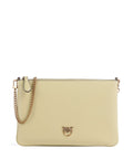 Pinko Flat Classic Crossbody bag giallo vaniglia/antique gold