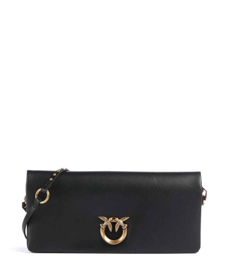 Pinko Click Soft Classic Crossbody bag nero/antique gold