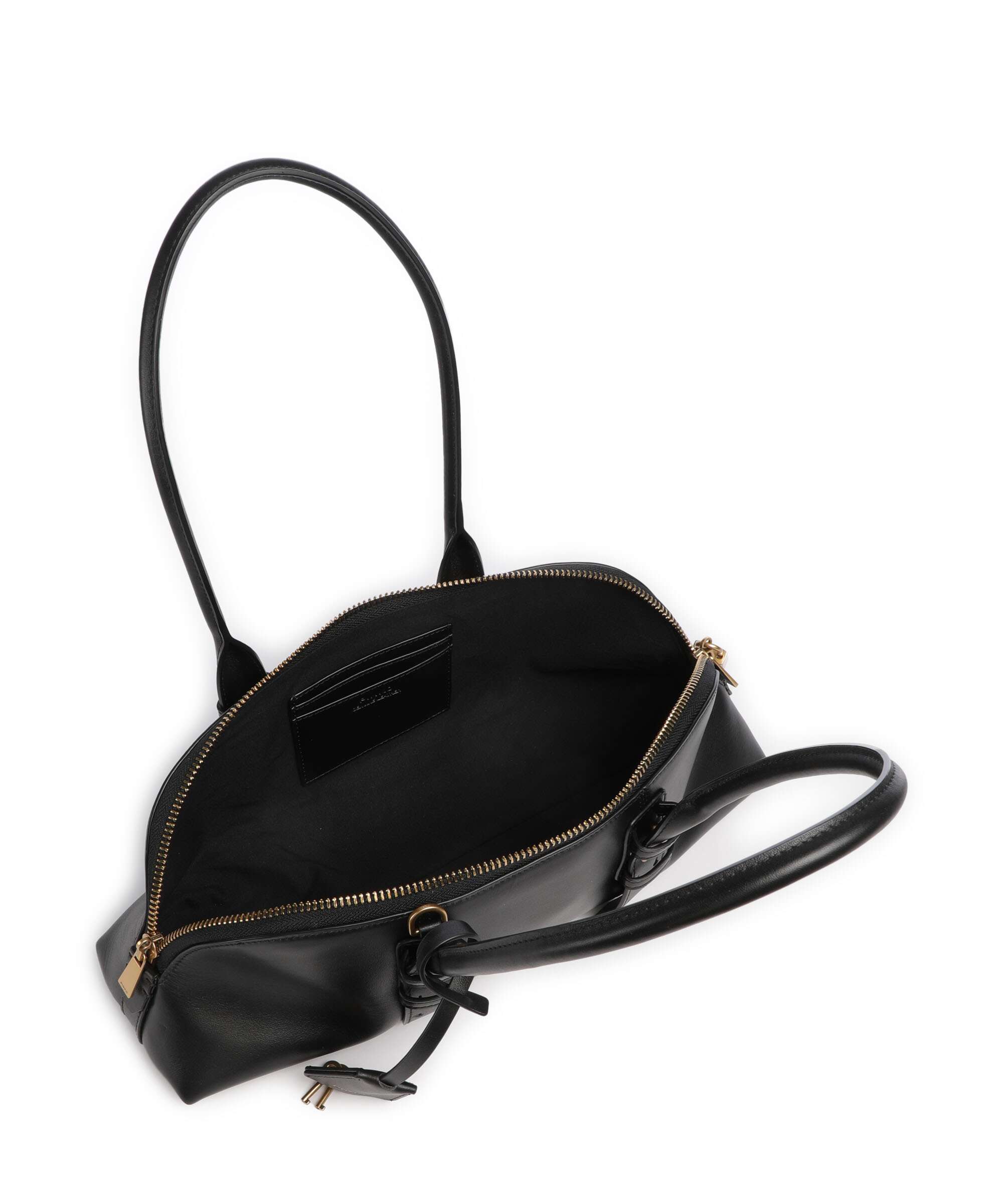 Pinko Bowling Horizontal Big Handbag nero/antique gold