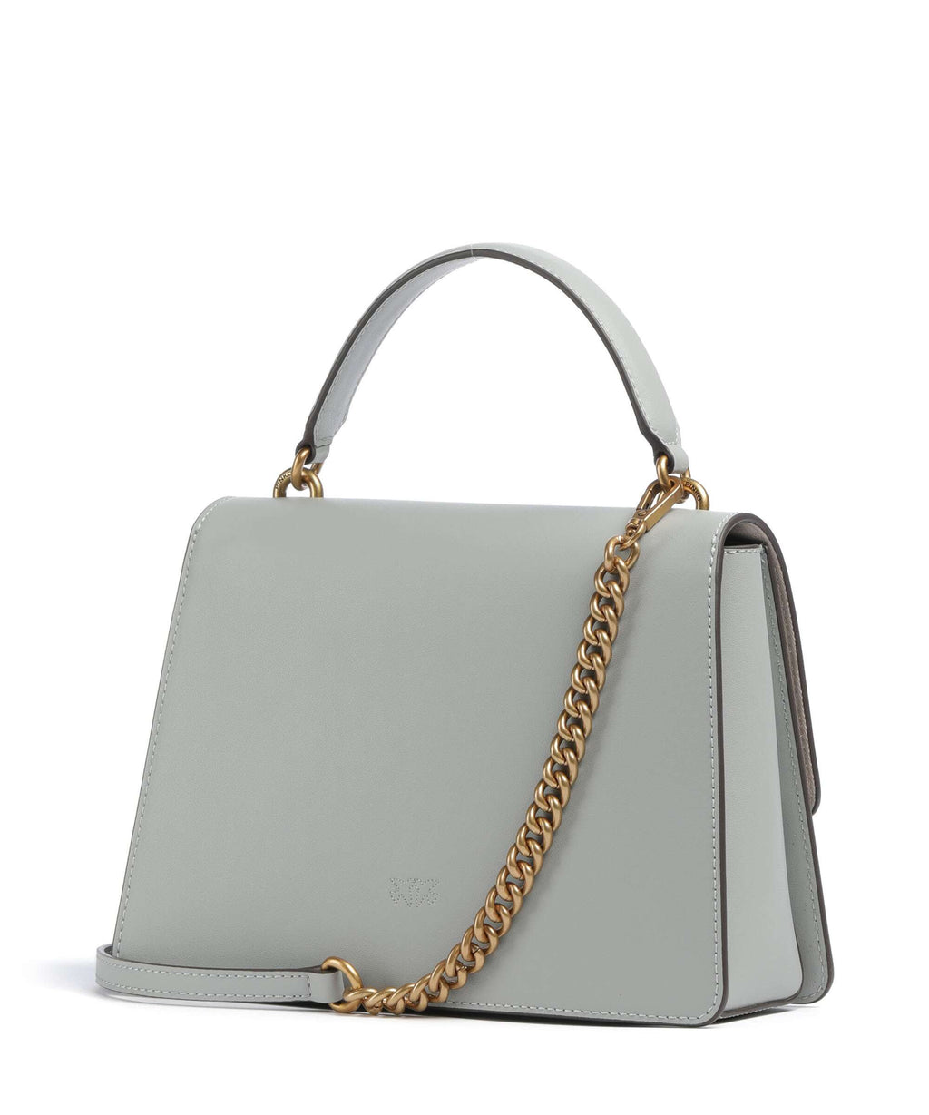 Pinko Love One Classic Handbag grigio perla/antique gold