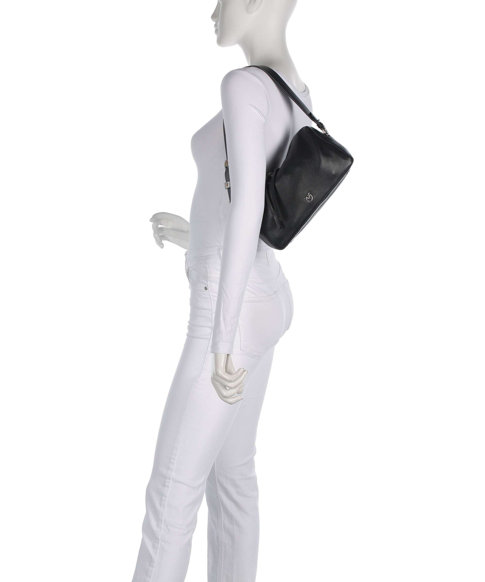 Pinko Shoulder bag nero/old silver