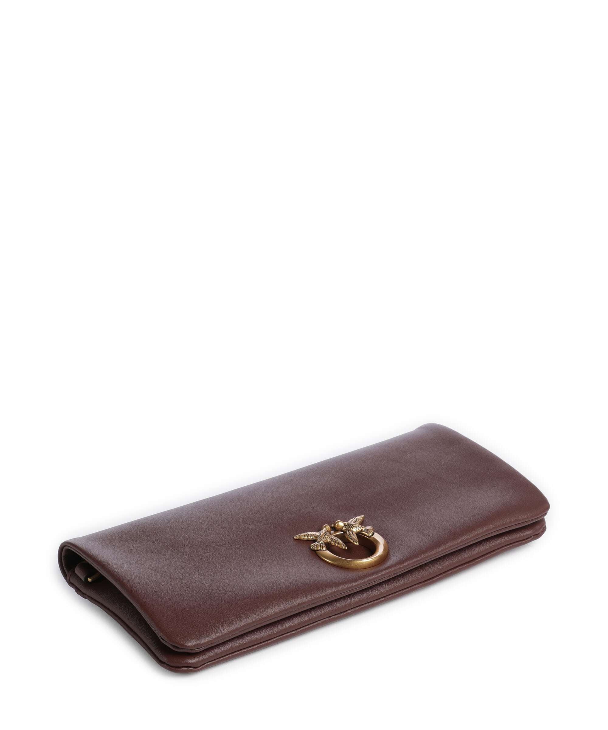 Pinko Click Soft Classic Crossbody bag castano intenso/antique gold