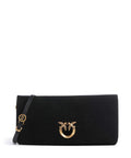 Pinko Click Soft Horizontal Classic Crossbody bag nero/antique gold