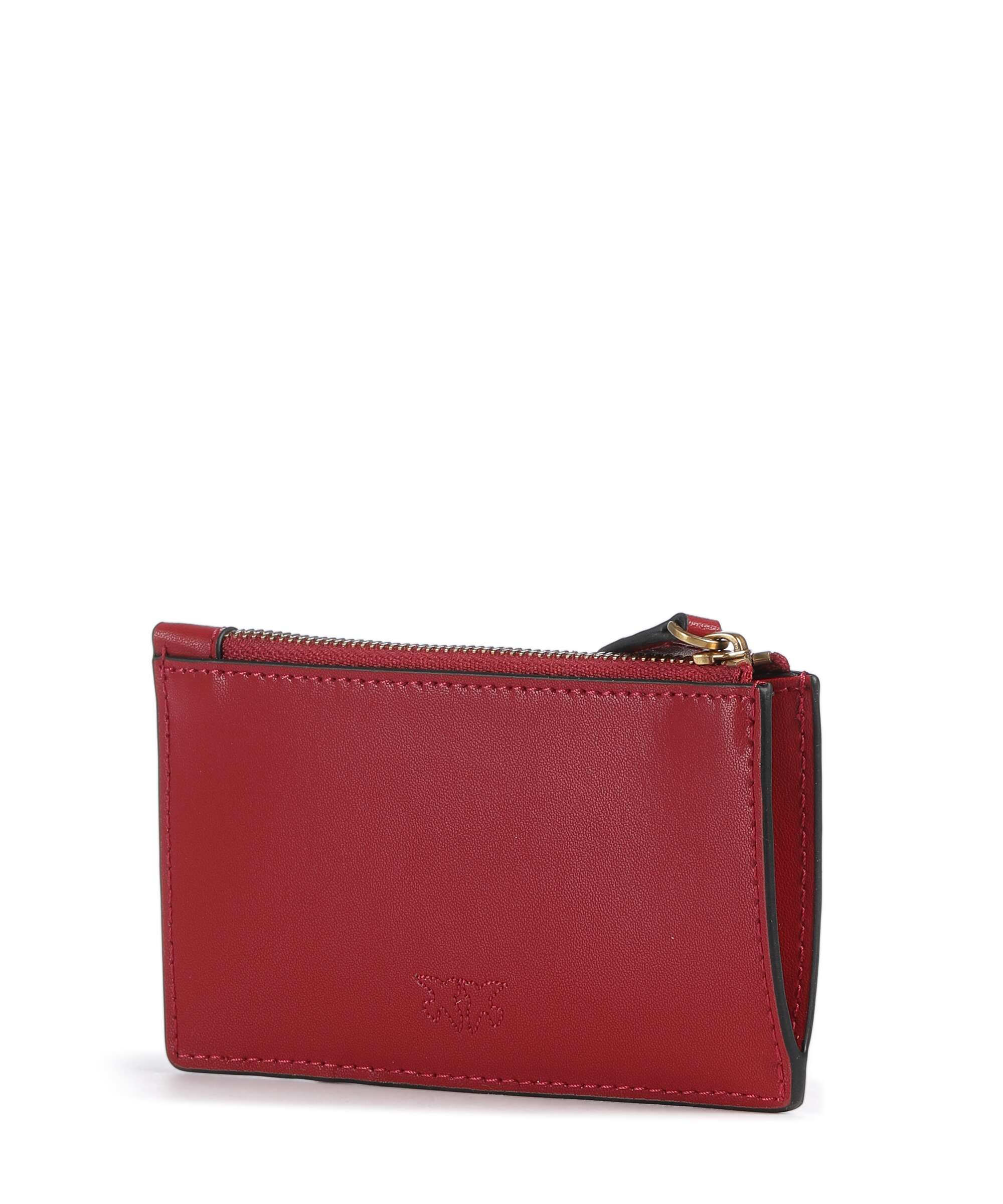 Pinko Airone Credit card holder rosso rio/antique gold