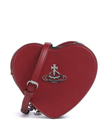 Vivienne Westwood Louise Heart Grain Sac bandoulière red