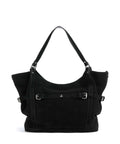 Vivienne Westwood Frankie Suede Large Tote bag black