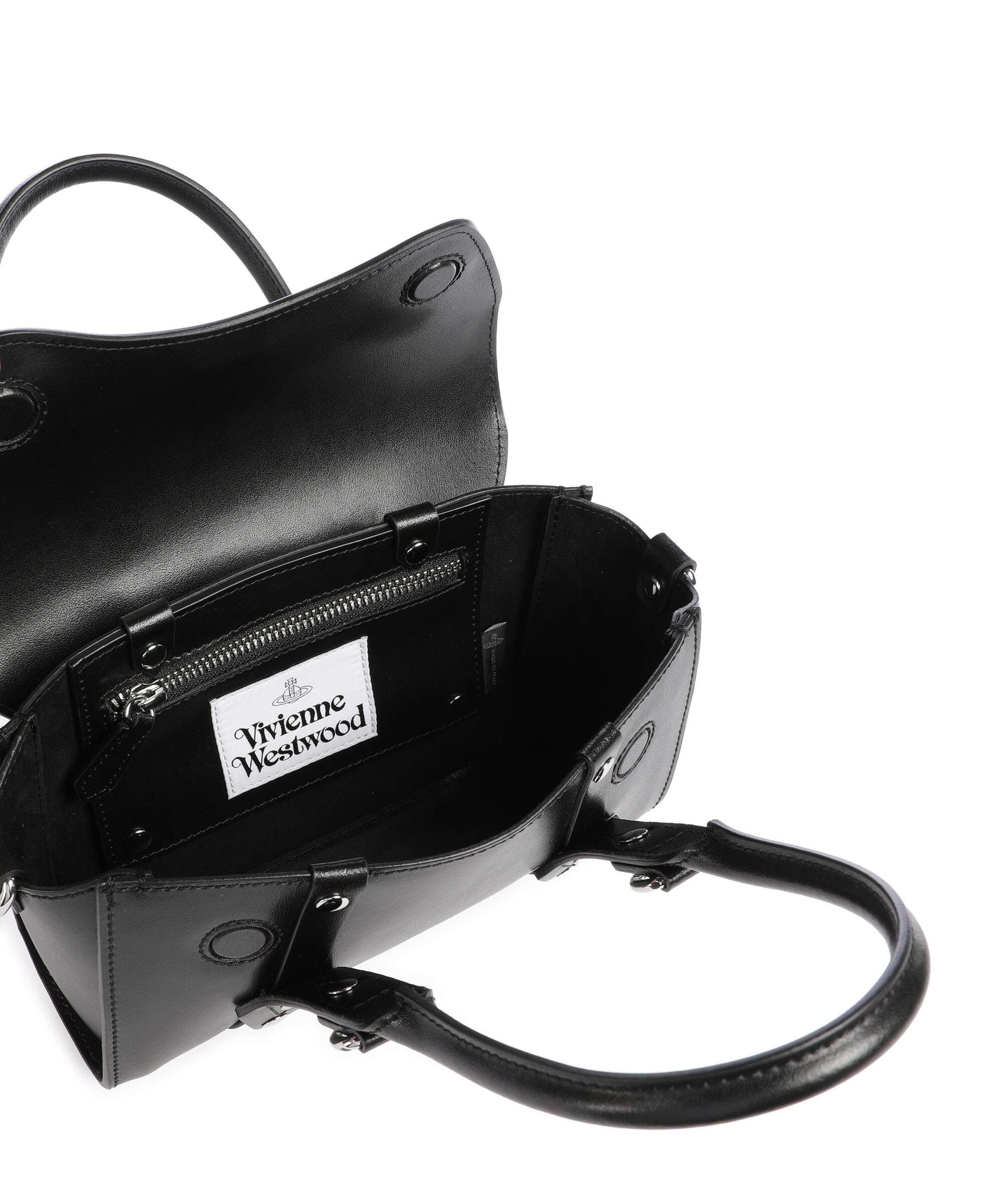 Vivienne Westwood Bettina Smooth Mini Handbag black
