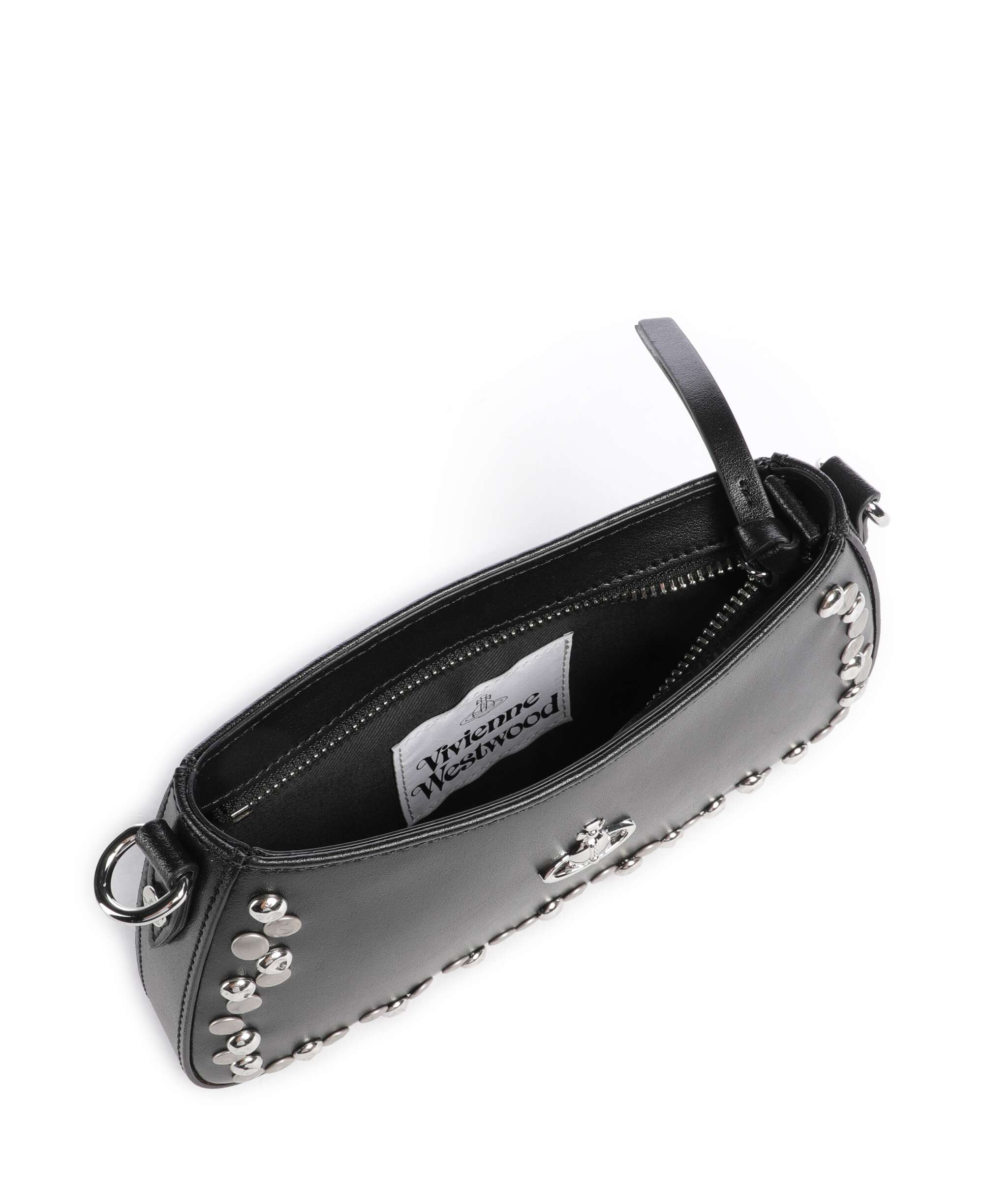 Vivienne Westwood Tasha Smooth Shoulder bag black