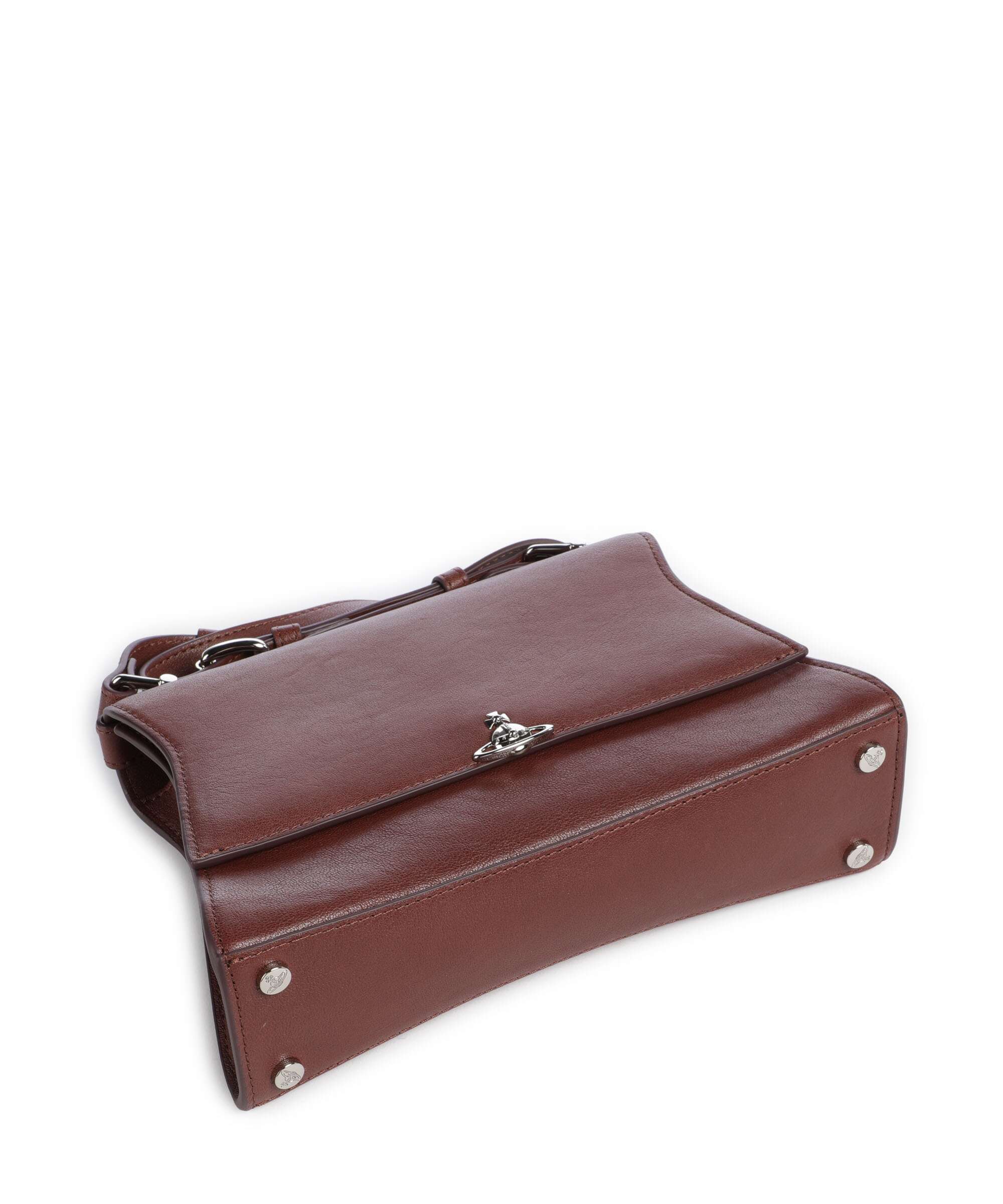 Vivienne Westwood Bianca Supple Small Shoulder bag chestnut