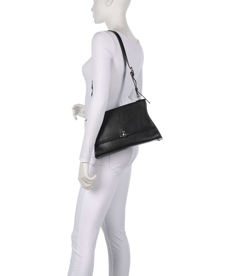 Vivienne Westwood Bianca Supple Medium Shoulder bag black
