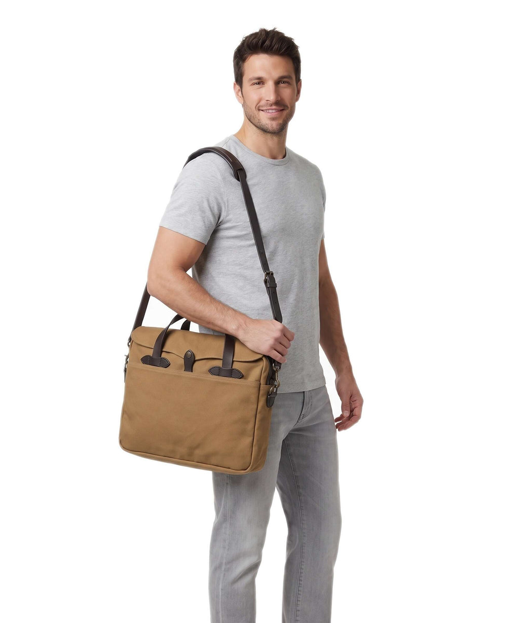Filson Rugged Twill Original Briefcase tan