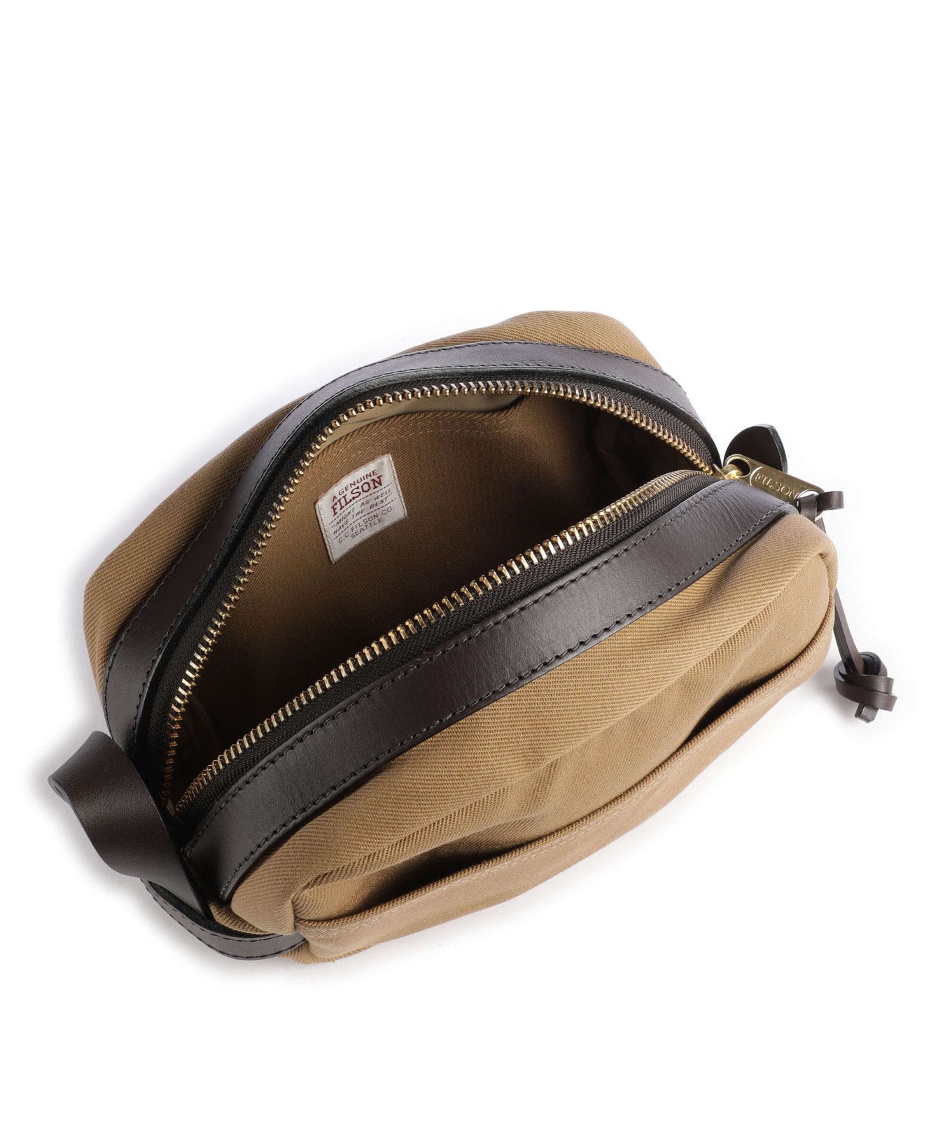 Filson Rugged Twill Toiletry bag tan
