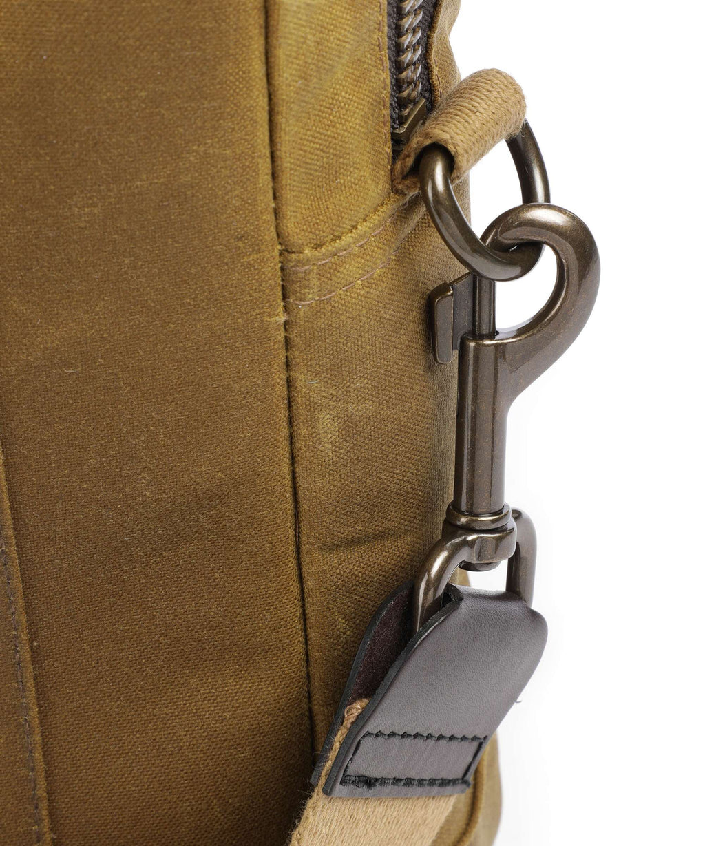 Filson Tin Cloth Briefcase dark tan
