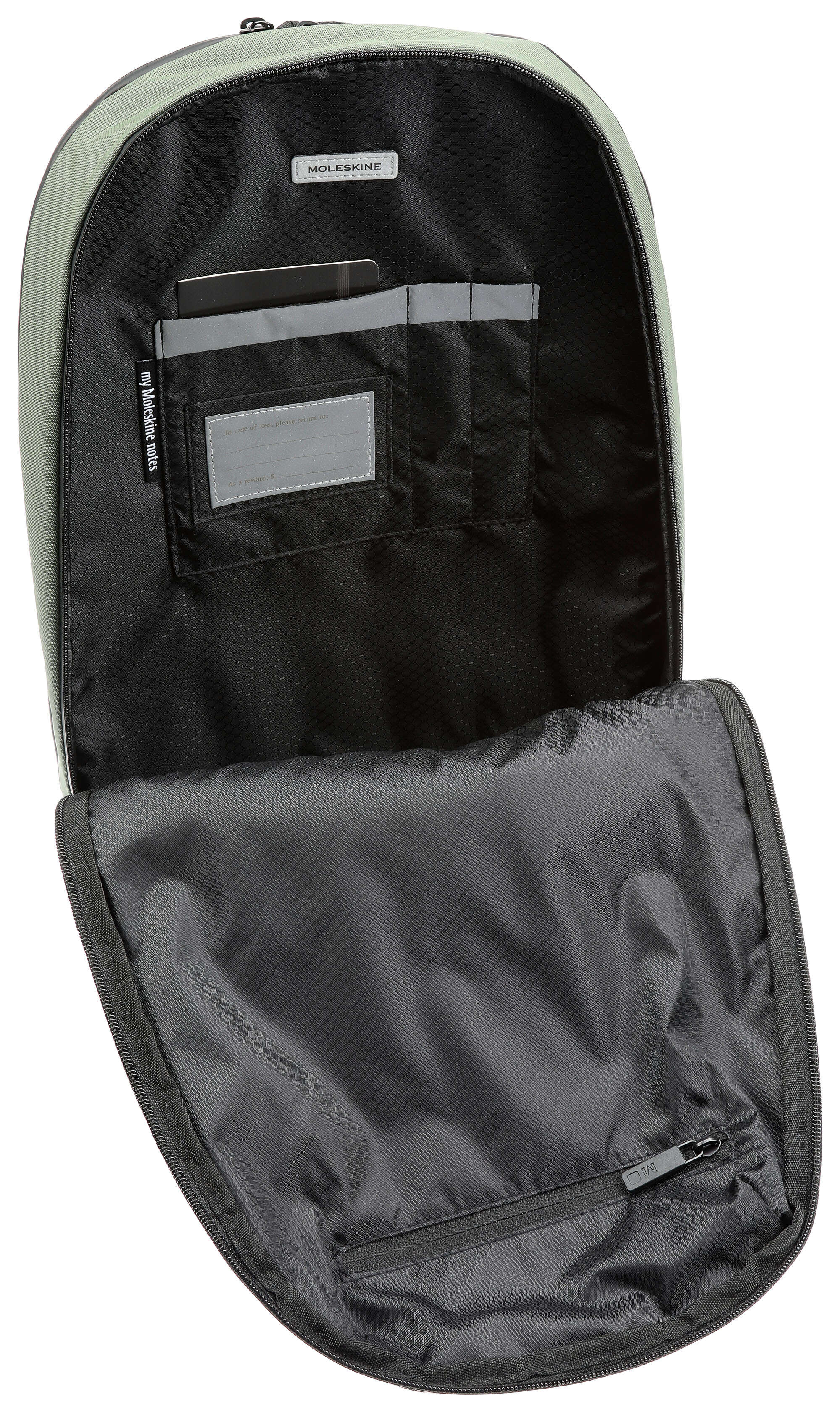 Moleskine Metro Backpack mossgrün
