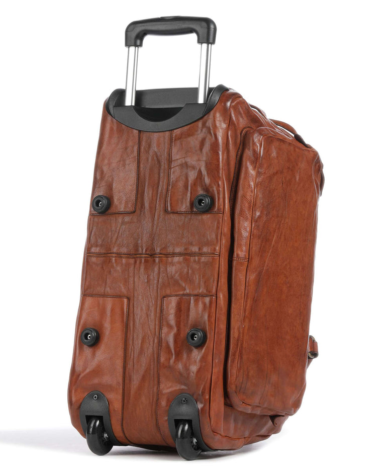 Campomaggi Travel bag with wheels cognac