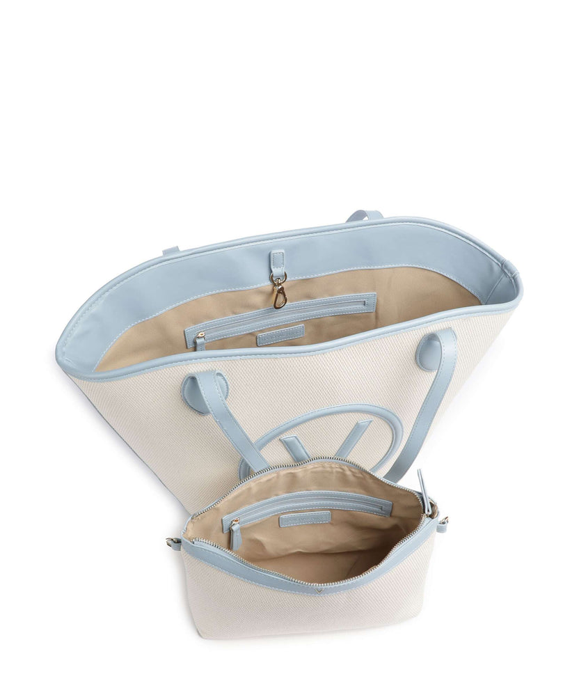Valentino Bags Covent Tote bag natur/azzurro