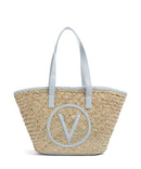 Valentino Bags Samuela Cabas natur/azzurro